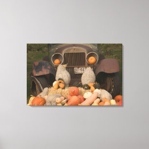 CANADA, British Columbia, Keremeos. Autumn / Canvas Print