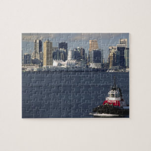 Canada, British Columbia, Vancouver. Downtown Jigsaw Puzzle