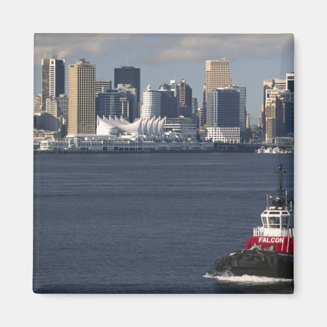 Canada, British Columbia, Vancouver. Downtown Magnet (Front)