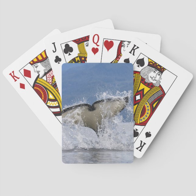 Canada, British Columbia, Vancouver Island, Playing Cards (Back)