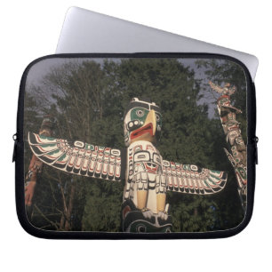 Canada, British Columbia, Vancouver.  Native Laptop Sleeve