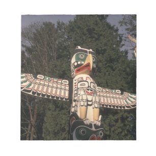 Canada, British Columbia, Vancouver.  Native Notepad