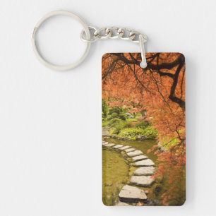 CANADA, British Columbia, Victoria. Autumn Keychain