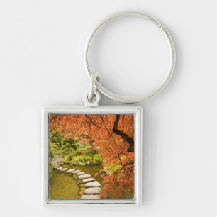 CANADA, British Columbia, Victoria. Autumn Keychain