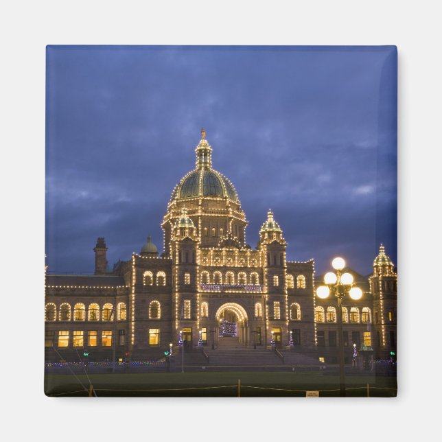 CANADA, British Columbia, Victoria. Evening, Magnet (Front)