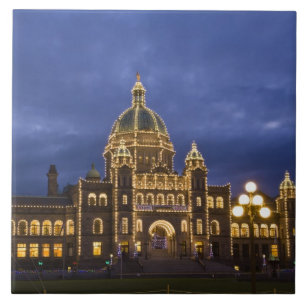 CANADA, British Columbia, Victoria. Evening, Tile
