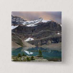 Canada, British Columbia, Yoho National Park. 2 Inch Square Button