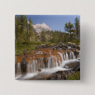 Canada, British Columbia, Yoho National Park. 2 Inch Square Button