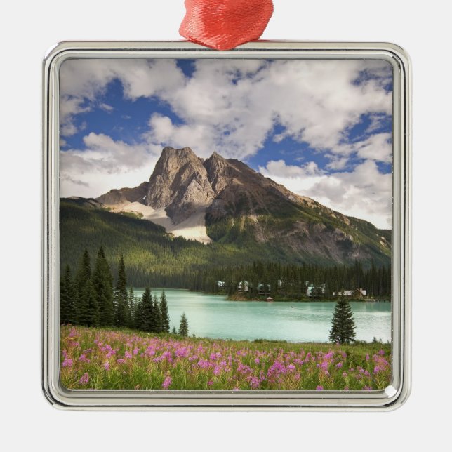 Canada, British Columbia, Yoho National Park. 3 Metal Ornament (Front)