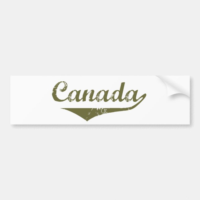 Canada Bumper Sticker (Front)
