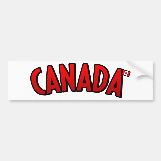 Canada Bumper Sticker (Front)