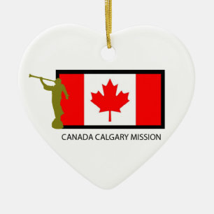 CANADA CALGARY MISSION LDS CTR CERAMIC ORNAMENT
