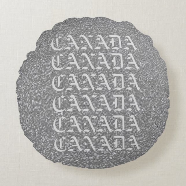 CANADA CANADA  ROUND PILLOW (Front)