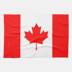 Canada - Canadian Flag Kitchen Towel