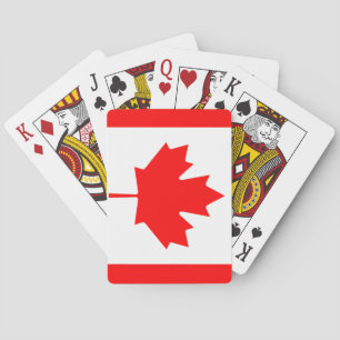 Canada (Canadian) Flag Playing Cards