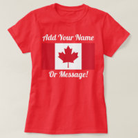 Canada Canadian Flag T-Shirt