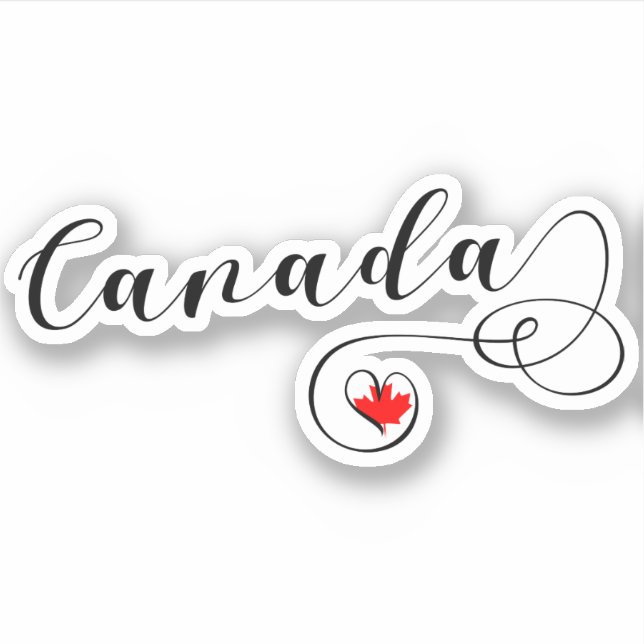 Canada Canadian Heart Flag (Front)
