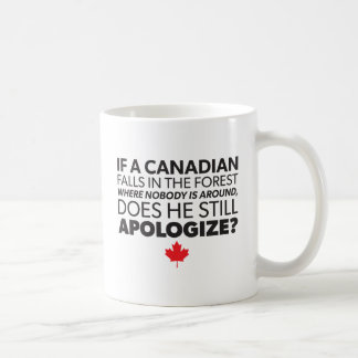 Canada, Canadian Humour - Apologize - Funny Novelt Coffee Mug