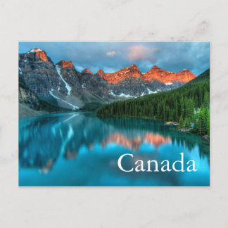 Canada Carte Postale Lac Banff Canadien