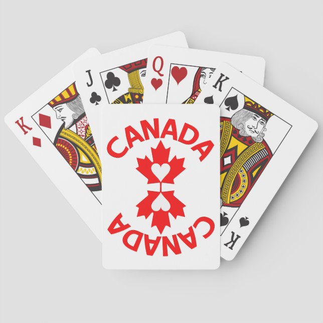 CANADA cartes à jouer (dos)