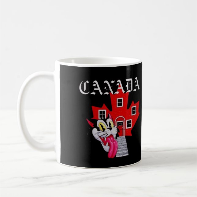 CANADA  CATS COFFEE MUG (Left)