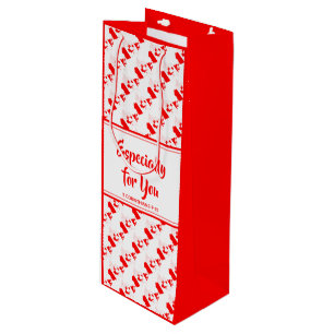 CANADA Christian Custom Celebration Wine Gift Bag