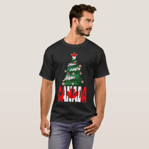 Canada Christmas Tree Canadian Ugly X-mas Sweater