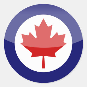 Canada Classic Round Sticker
