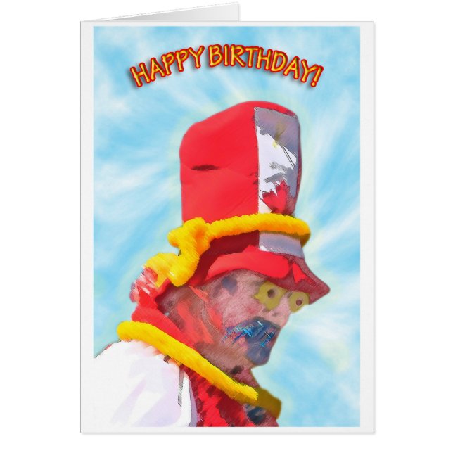 Canada Clown card (Front)
