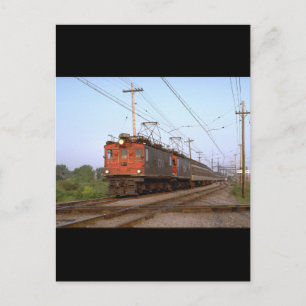 Canada, CNR boxcab electric_Trains of the World Postcard