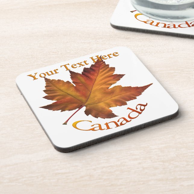 Canada Coaster Canada Maple Leaf Coaster (Left Side)