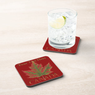 Canada Coaster Canada Maple Leaf Custom Souvenirs