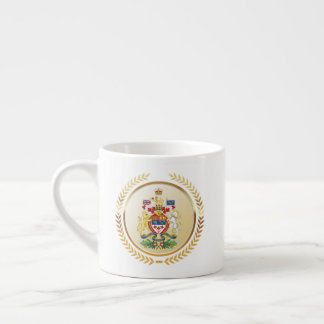 Canada Coat of Arms Espresso Cup