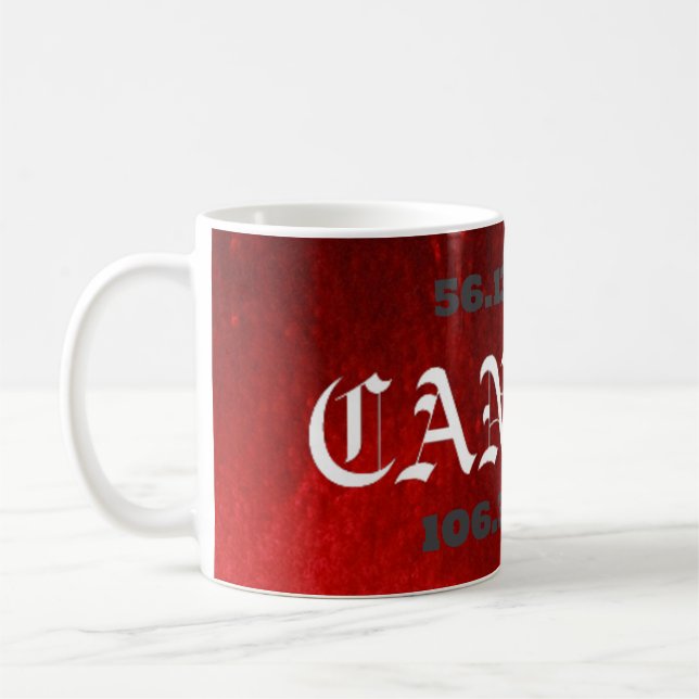 CANADA COFFEE MUG (Left)