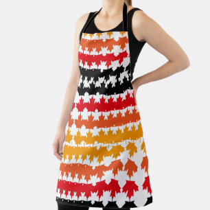 CANADA COLORS MAPLE BY MASANSER PIXELAT APRON