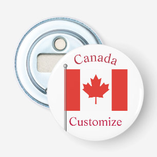 Canada Country Flag Thunder_Cove Bottle Opener