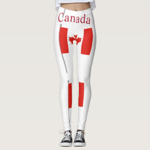 Canada Country Flag Thunder_Cove Leggings