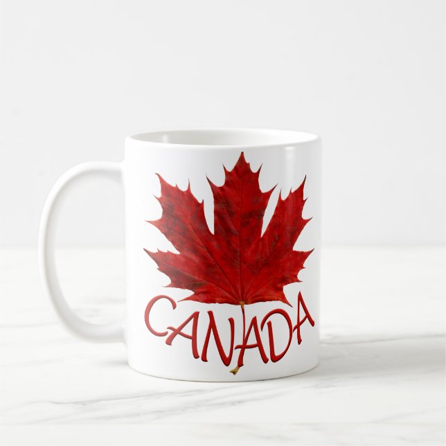 Canada Cups & Mugs Canada Maple Leaf Souvenir Cup (Left)