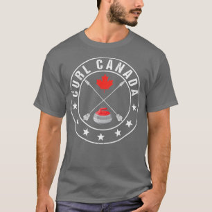Canada Curling Team Canadian Curler Player T-Shirt