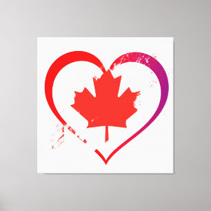 Canada Day Canvas Print