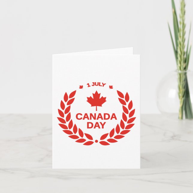  CANADA DAY CARD (Front)