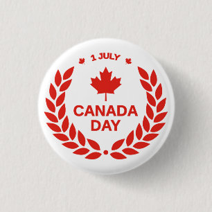 Canada Day Celebration-24658 1 Inch Round Button