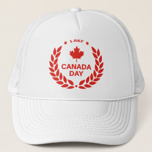 Canada Day Celebration – Canadian July 1st Party Trucker Hat