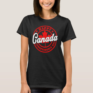 Canada Day Celebration Happy Canada Day Maple Flag T-Shirt