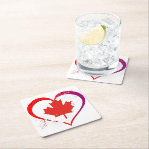 Canada Day Coasters
