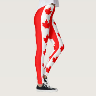 Canada Day Flag Leggings
