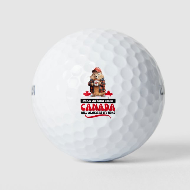 Canada Day  Golf Balls (Front)