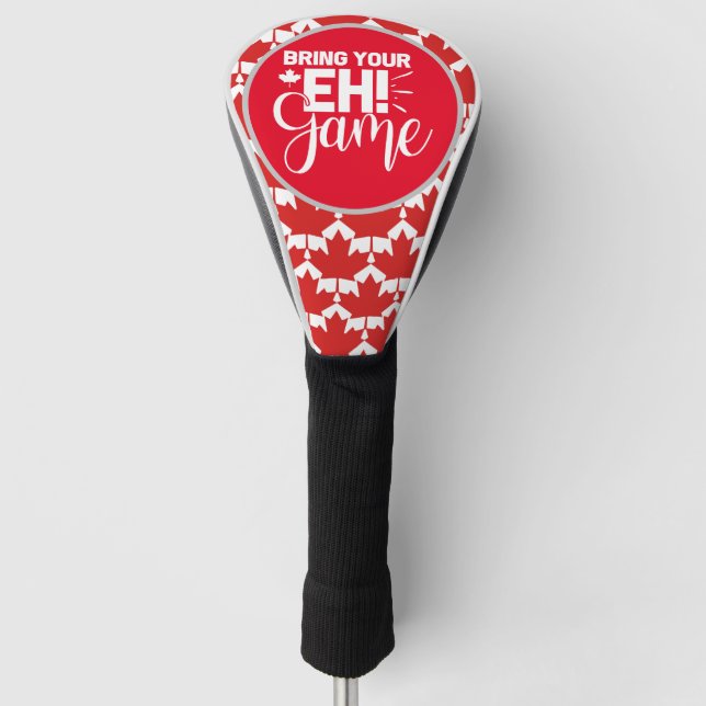 Canada Day  Golf Head Cover (Front)