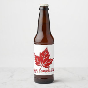 Canada Day Labels Custom Canada Liquor Bottle