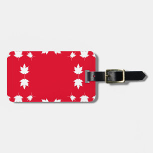 canada day luggage tag